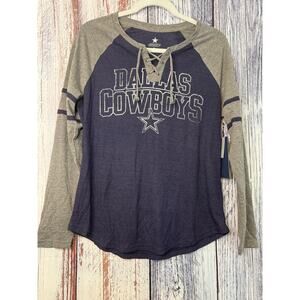 NWT Women's Dallas Cowboy's Basic Fit Top Medium